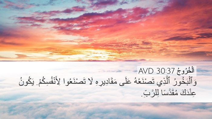 اَلْخُرُوجُ 30:37 AVD Bible Verse Image
