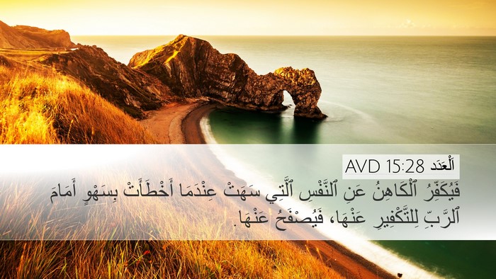 اَلْعَدَد 15:28 AVD Bible Verse Image