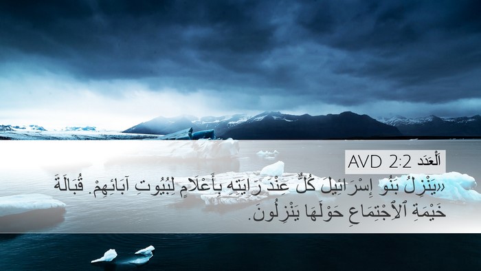 اَلْعَدَد 2:2 AVD Bible Verse Image