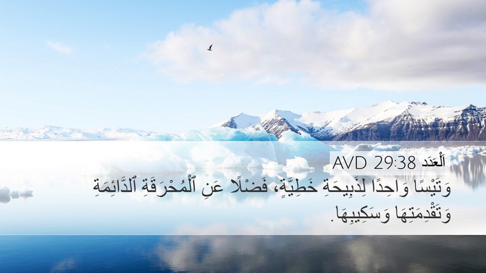 اَلْعَدَد 29:38 AVD Bible Verse Image