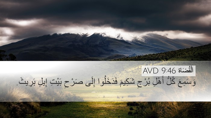 اَلْقُضَاة 9:46 AVD Bible Verse Image