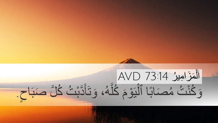اَلْمَزَامِيرُ 73:14 AVD Bible Verse Image