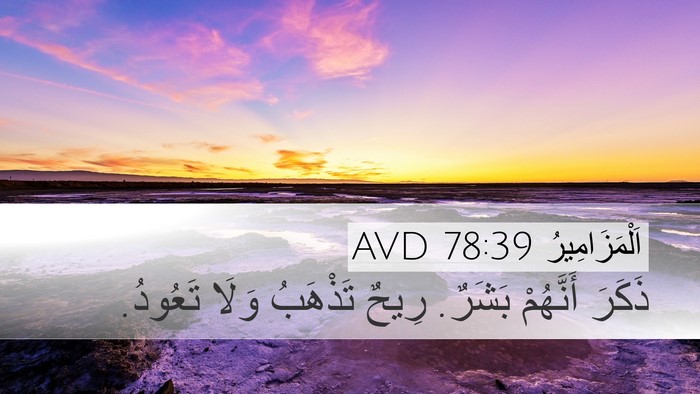 اَلْمَزَامِيرُ 78:39 AVD Bible Verse Image