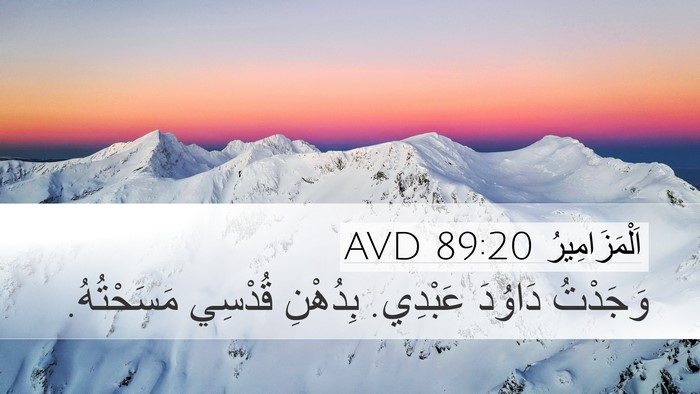اَلْمَزَامِيرُ 89:20 AVD Bible Verse Image