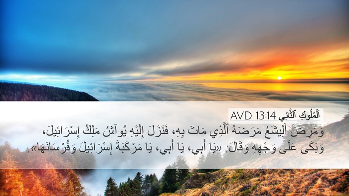 اَلْمُلُوكِ ٱلثَّانِي 13:14 AVD Bible Verse Image