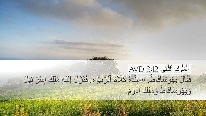 اَلْمُلُوكِ ٱلثَّانِي 3:12 AVD Bible Verse Image