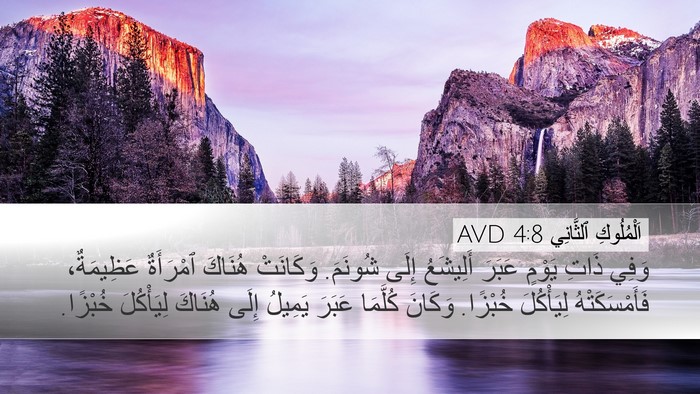 اَلْمُلُوكِ ٱلثَّانِي 4:8 AVD Bible Verse Image