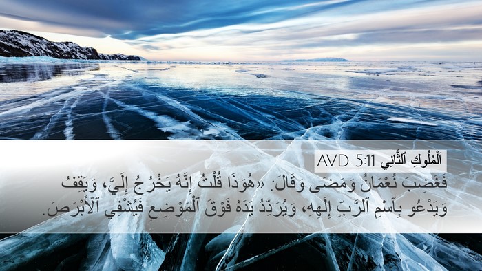 اَلْمُلُوكِ ٱلثَّانِي 5:11 AVD Bible Verse Image