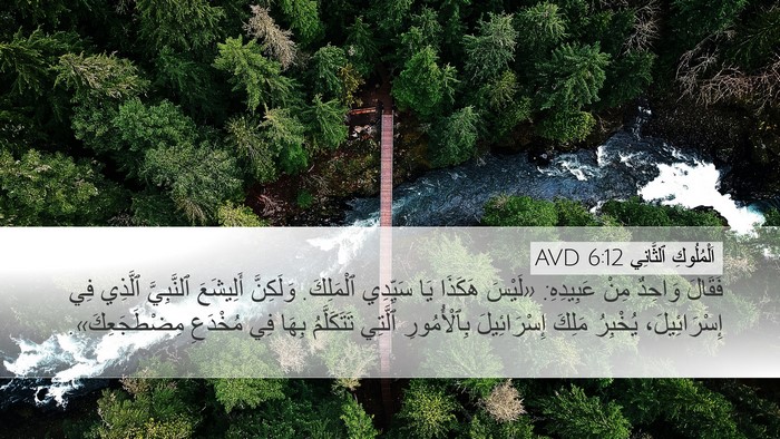 اَلْمُلُوكِ ٱلثَّانِي 6:12 AVD Bible Verse Image