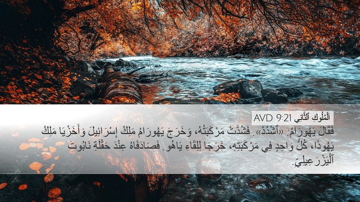 اَلْمُلُوكِ ٱلثَّانِي 9:21 AVD Bible Verse Image