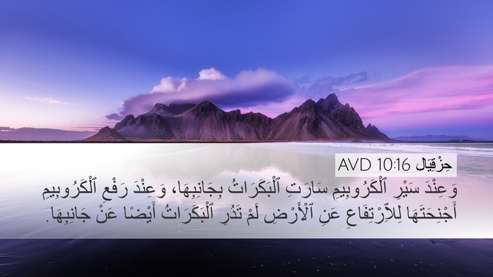 حِزْقِيَال 10:16 AVD Bible Verse Image
