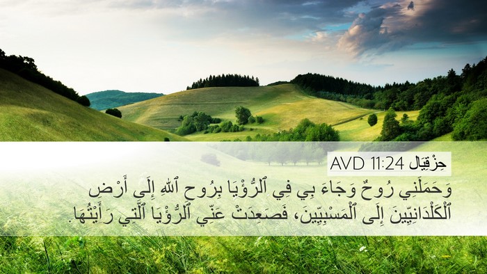 حِزْقِيَال 11:24 AVD Bible Verse Image