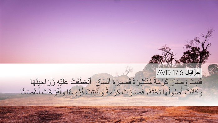 حِزْقِيَال 17:6 AVD Bible Verse Image