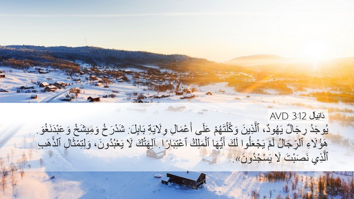 دَانِيآل 3:12 AVD Bible Verse Image