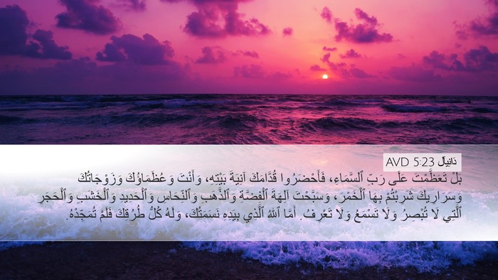 دَانِيآل 5:23 AVD Bible Verse Image