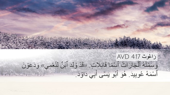 رَاعُوث 4:17 AVD Bible Verse Image