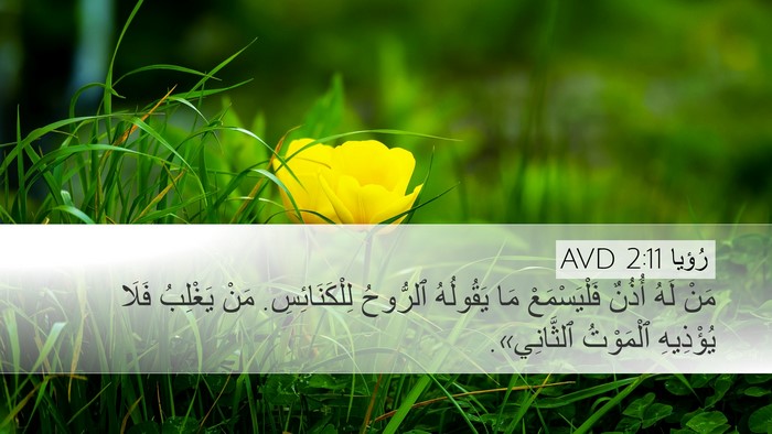 رُؤيا 2:11 AVD Bible Verse Image