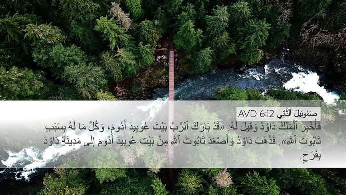 صَمُوئِيلَ ٱلثَّانِي 6:12 AVD Bible Verse Image