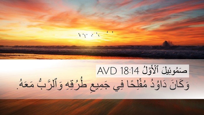 صَمُوئِيلَ ٱلْأَوَّلُ 18:14 AVD Bible Verse Image