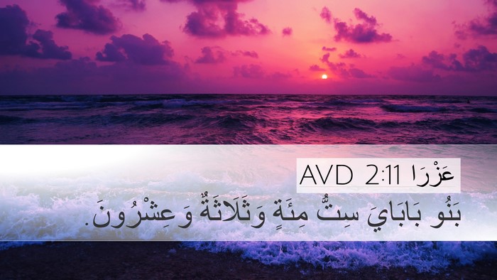 عَزْرَا 2:11 AVD Bible Verse Image