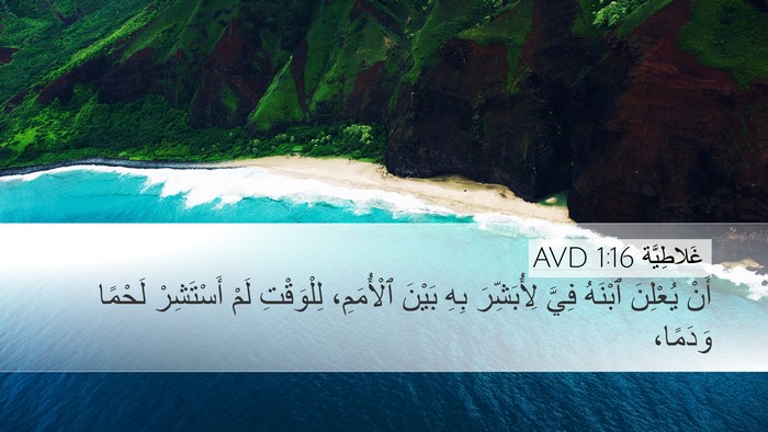 غَلاطِيَّة 1:16 AVD Bible Verse Image