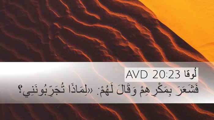 لُوقا 20:23 AVD Bible Verse Image