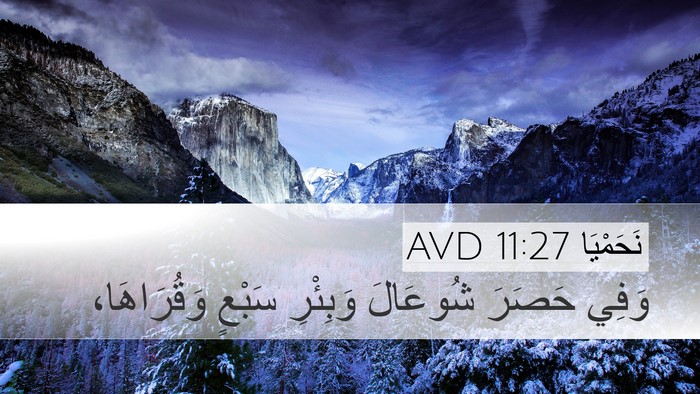 نَحَمْيَا 11:27 AVD Desktop Wallpaper - وَفِي حَصَرَ شُوعَالَ - Desktop Bible Verse Wallpaper