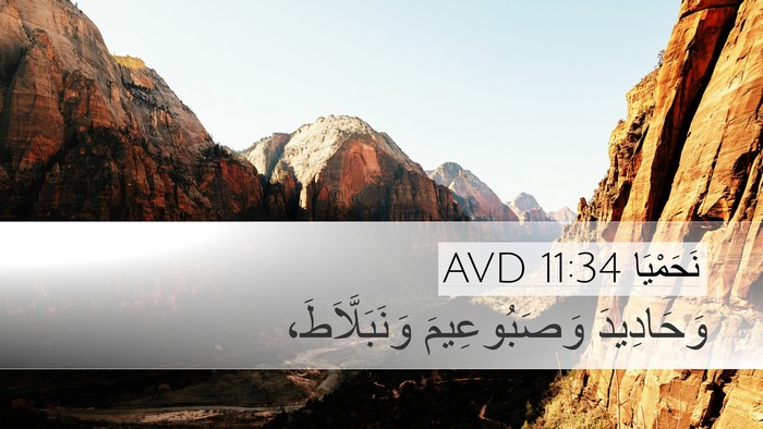 نَحَمْيَا 11:34 AVD Bible Verse Image