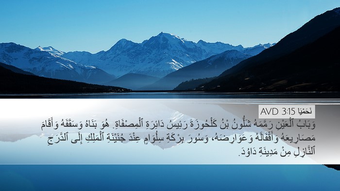 نَحَمْيَا 3:15 AVD Bible Verse Image