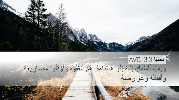 نَحَمْيَا 3:3 AVD Bible Verse Image