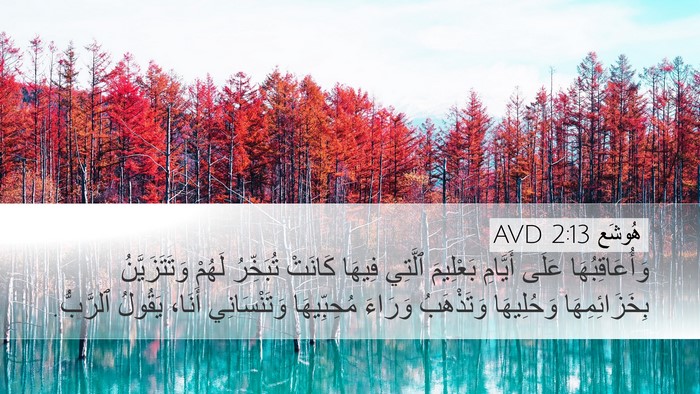 هُوشَع 2:13 AVD Bible Verse Image