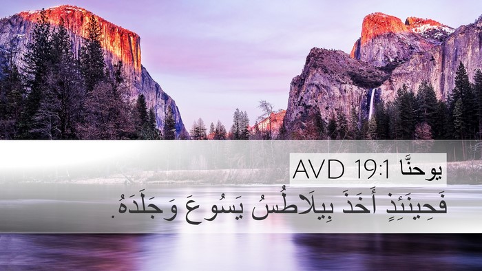 يوحنَّا 19:1 AVD Bible Verse Image