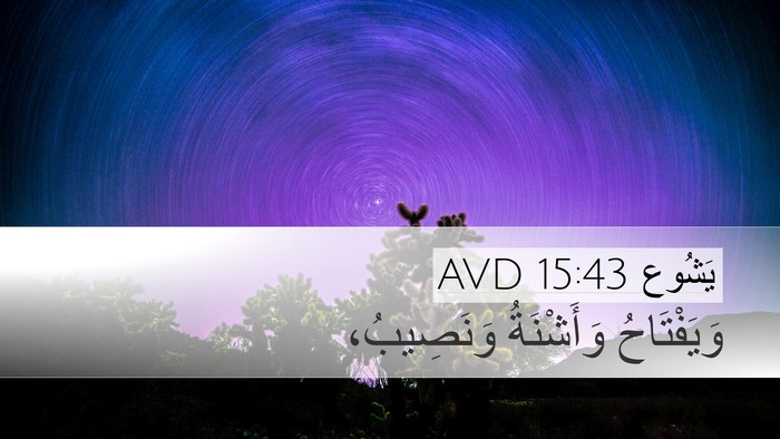 يَشُوع 15:43 AVD Desktop Wallpaper - وَيَفْتَاحُ وَأَشْنَةُ - Desktop Bible Verse Wallpaper
