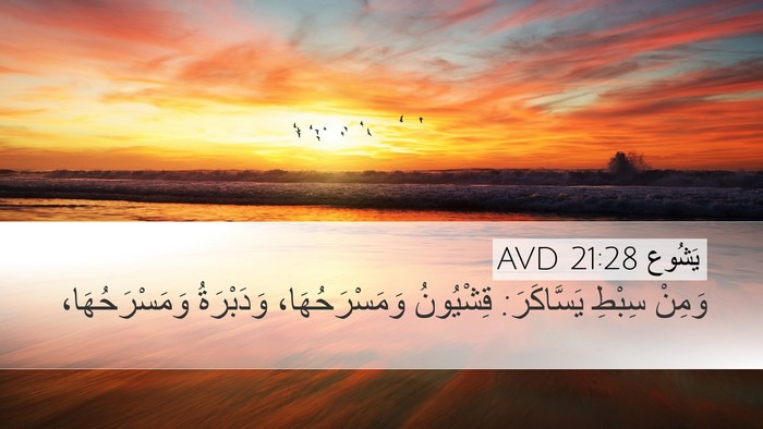 يَشُوع 21:28 AVD Bible Verse Image