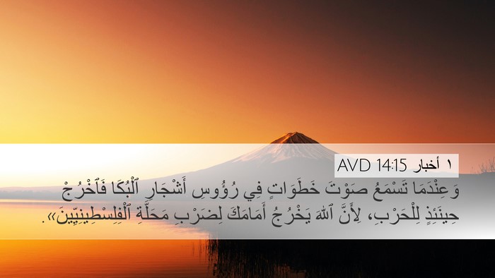 ١ أخبار 14:15 AVD Bible Verse Image