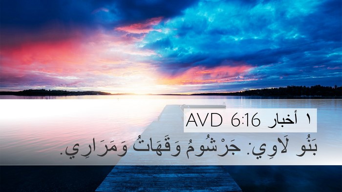 ١ أخبار 6:16 AVD Bible Verse Image