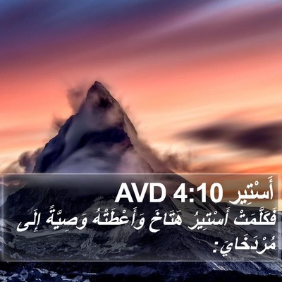 أَسْتِير 4:10 AVD Bible Verse Image