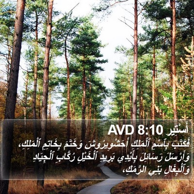 أَسْتِير 8:10 AVD Bible Verse Image