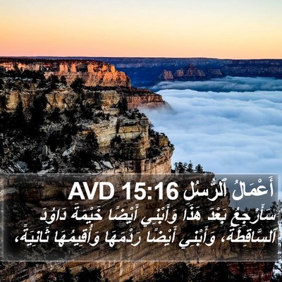 أَعْمَالُ ٱلرُّسُلِ 15:16 AVD Bible Verse Image