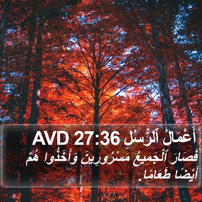 أَعْمَالُ ٱلرُّسُلِ 27:36 AVD Bible Verse Image