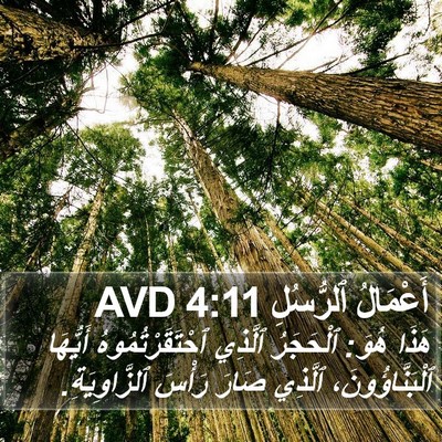 أَعْمَالُ ٱلرُّسُلِ 4:11 AVD Bible Verse Image