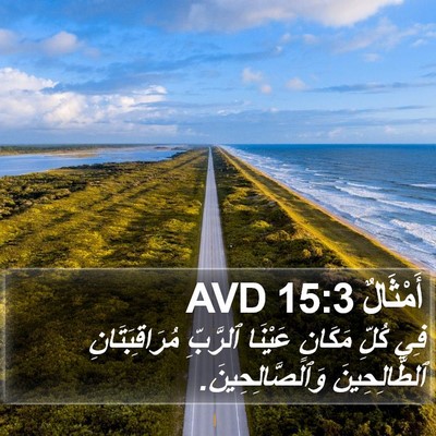 أَمْثَالٌ 15:3 AVD Bible Verse Image