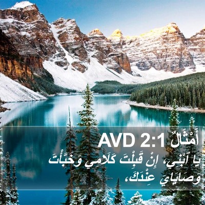 أَمْثَالٌ 2:1 AVD Bible Verse Image