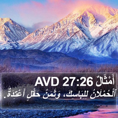 أَمْثَالٌ 27:26 AVD Bible Verse Image