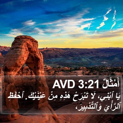 أَمْثَالٌ 3:21 AVD Bible Verse Image
