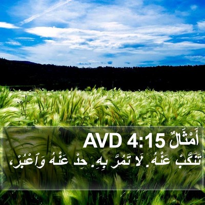 أَمْثَالٌ 4:15 AVD Bible Verse Image