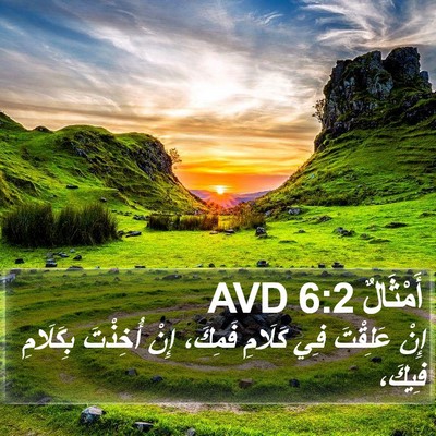 أَمْثَالٌ 6:2 AVD Bible Verse Image