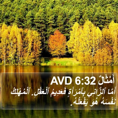 أَمْثَالٌ 6:32 AVD Bible Verse Image