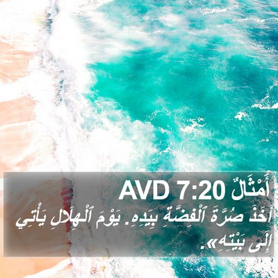 أَمْثَالٌ 7:20 AVD Bible Verse Image