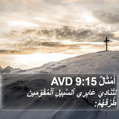 أَمْثَالٌ 9:15 AVD Bible Verse Image